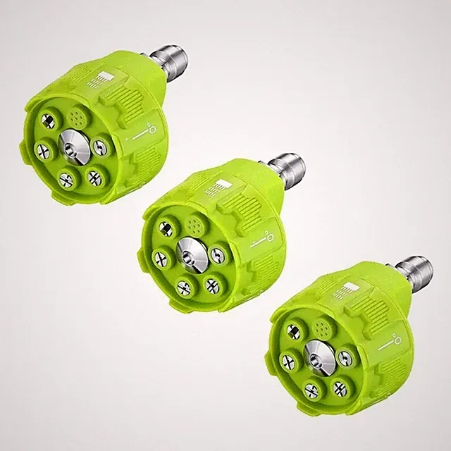 New 6 in 1 Power Washer Nozzle Set 1/4 Quick Connector Fast Shipping