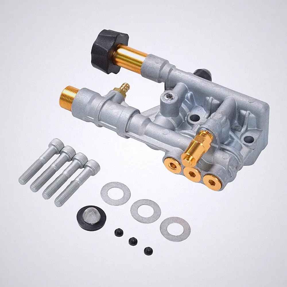 New 7108366 Manifold Kit For 510020 and 520006 Axial Cam Pressure Washer Pumps