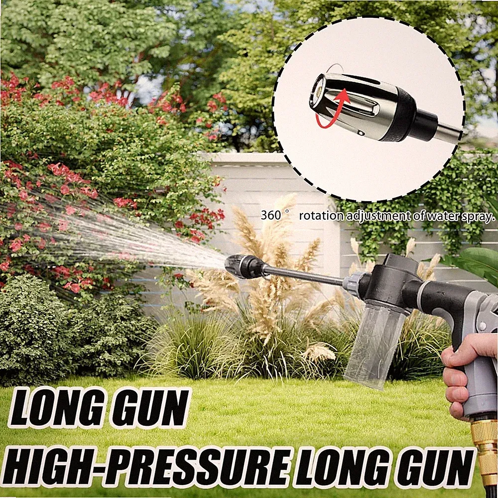 NEW Aquoxis Pressure Washer–Heavy Duty Garden Hose Nozzle 360° Rotating Nozzle