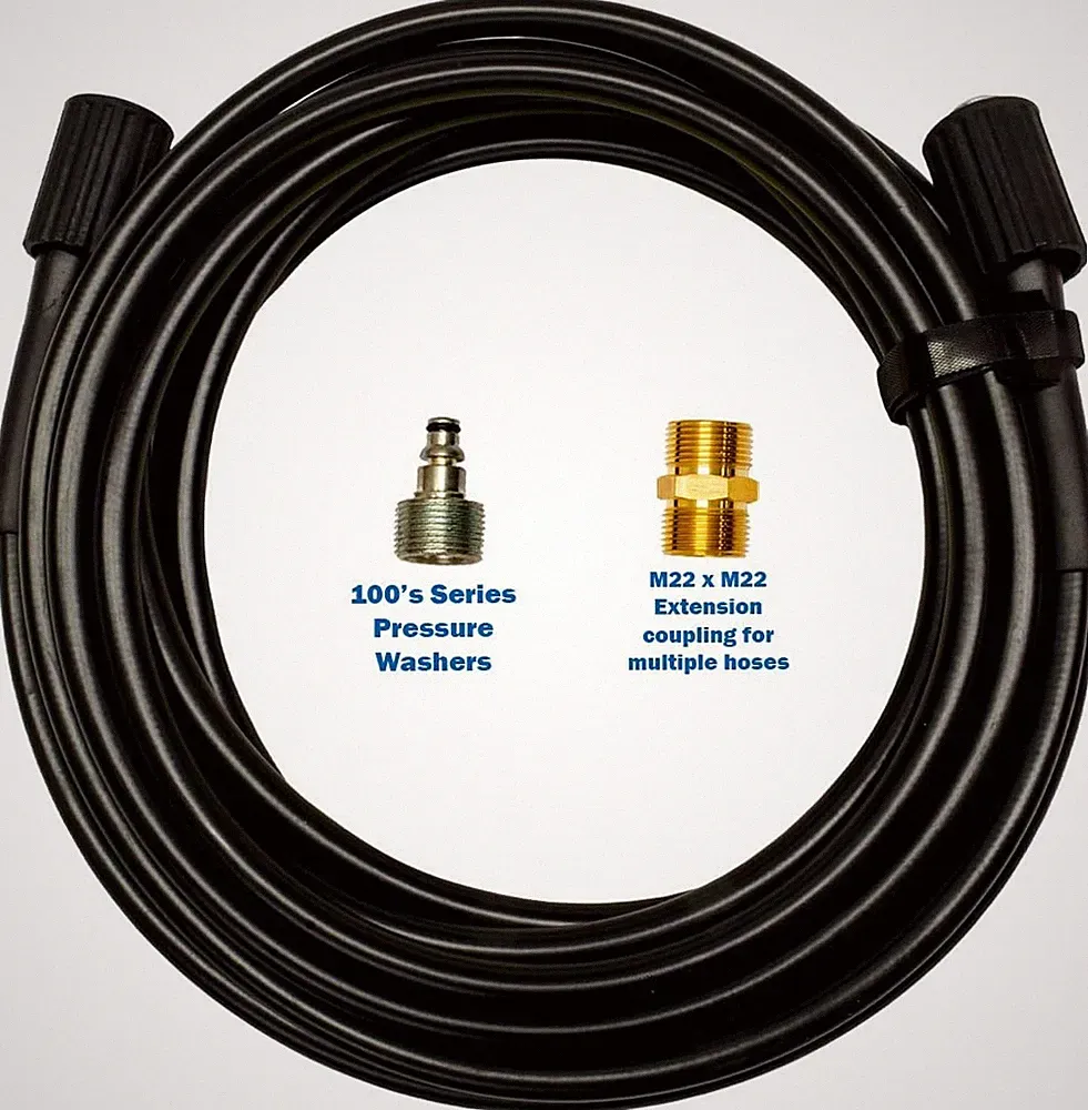 New AR Blue Clean 25'Replace/Extension Pressure Washer Super Soft Hose Series100