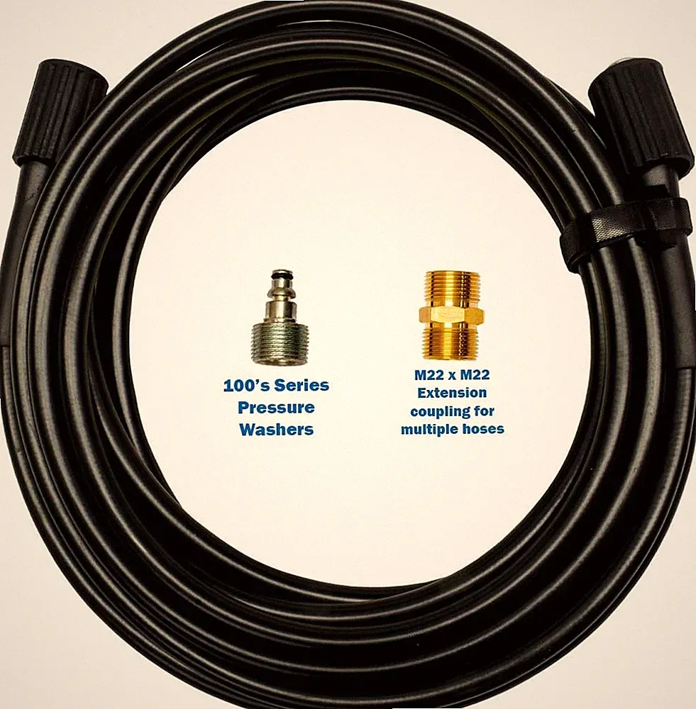 New AR Blue Clean 25'Replace/Extension Pressure Washer Super Soft Hose Series100