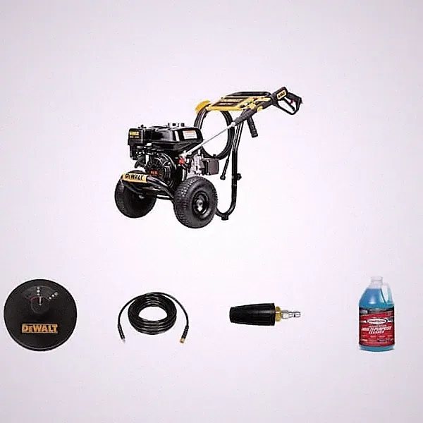 NEW DEWALT 3600 PSI Honda GX200 Pressure Washer Bundle
