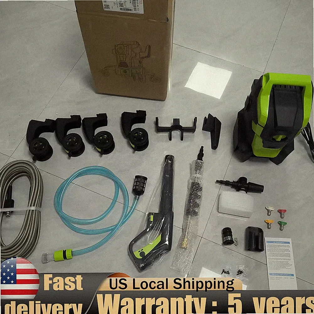 NEW Electric Pressure Washer 2500PSI Max 3.0 GPM Power Washer Cleaning Machine