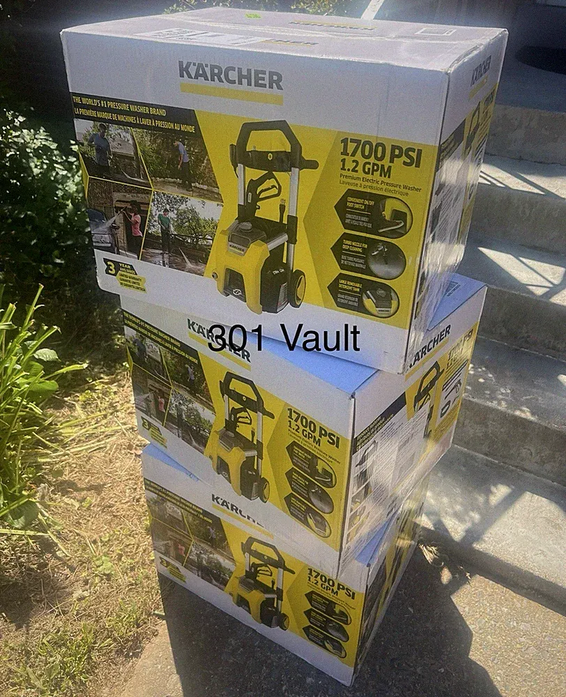 karcher 1700 psi pressure washer