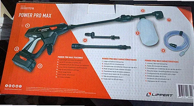 NEW Lippert Power Pro Max Portable Pressure Washer #2020217218