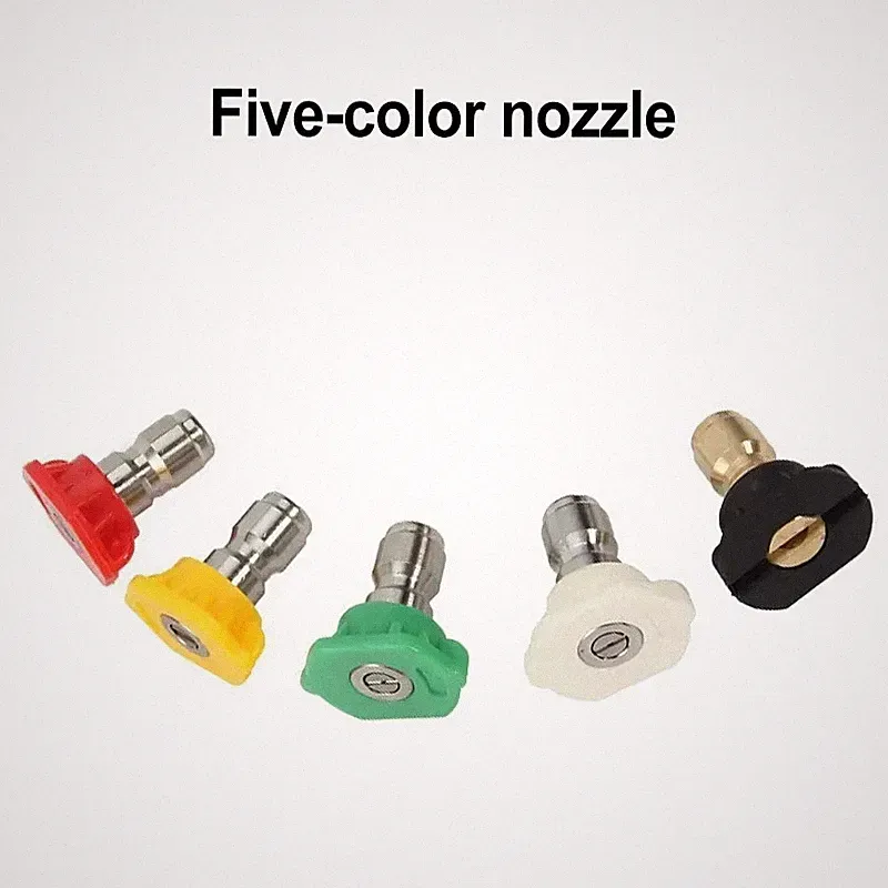 New Pressure Washer Adapter Foam Cannon 5 Nozzle Set K2 K7 Fast Shipping
