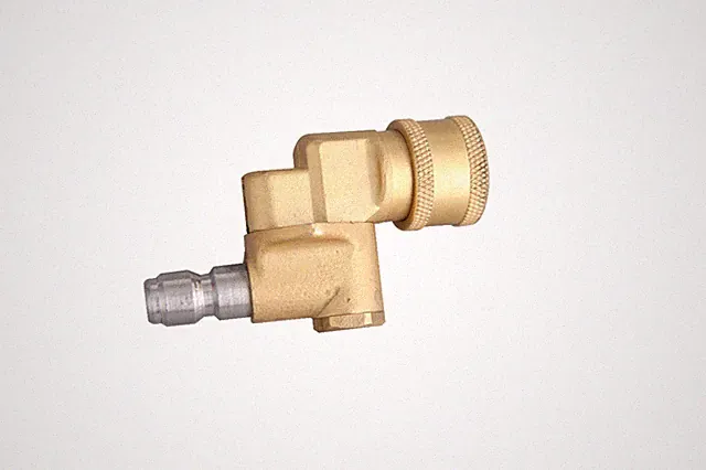 New Pressure Washer Pivot Pivoting Coupler Attachment 1/4" Quick Connect