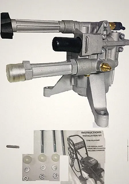 NEW Pressure Washer Pump BRUTE HOMELITE REAR HOSES RYOBI 308653006 308653045