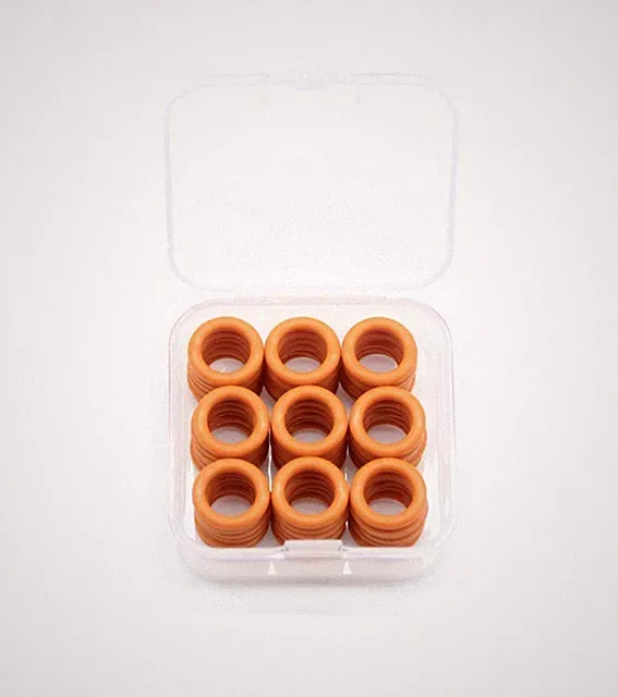 New Repalcement 1/4" Quick Coulper Pressure Washer QD Colored O-Rings 100pcs