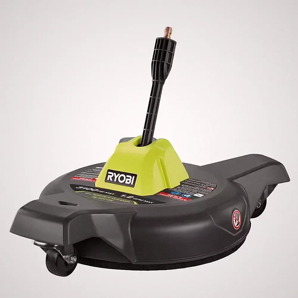 New Ryobi 12” 3100 PSI 1.2 GPM Electric Pressure Washer Surface Cleaner w/Caster