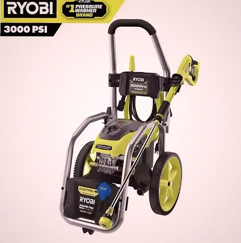 *NEW* RYOBI RY143011VNM 3000 psi Brushless Elecric Pressure Washer w/ Soap Tank