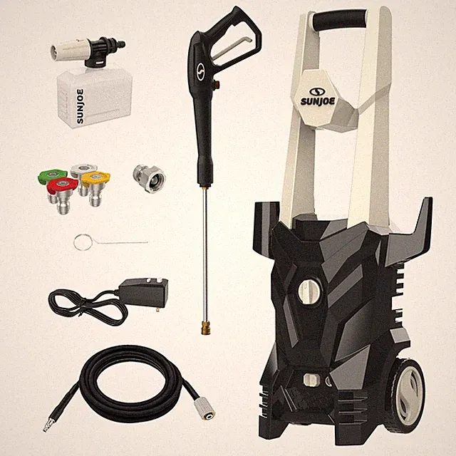 New Sun Joe 2000 PSI Electric Pressure Washer SPX200-GO Power Washer Soap Foamer