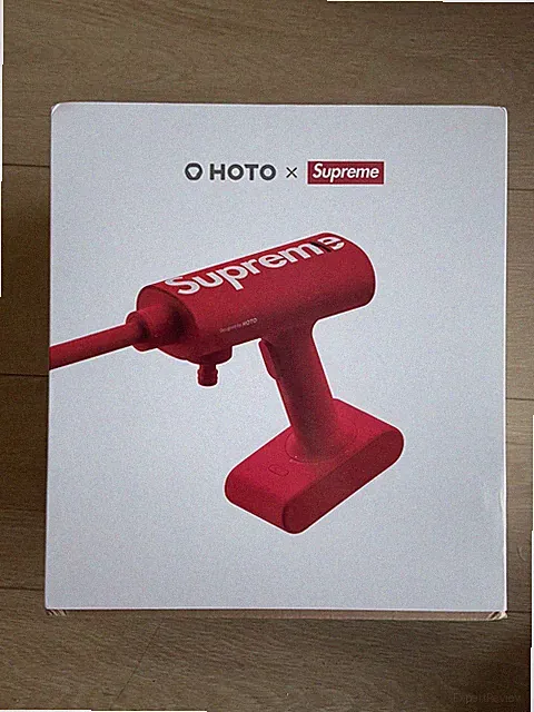 New Supreme x Hoto 20V Cordless Power Pressure Washer Pro Red - *IN HAND*
