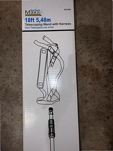 NEW SurfaceMaxx Pro 18Ft Telescoping Pressure Washer Wand 4200 PSI With Harness