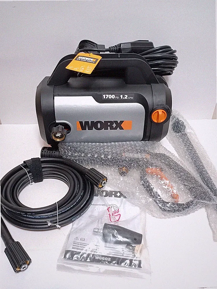 NEW ~ WORX WG602 Electric Pressure Washer - 13 Amp 1700 PSI (1.2 GPM) BRAND NEW