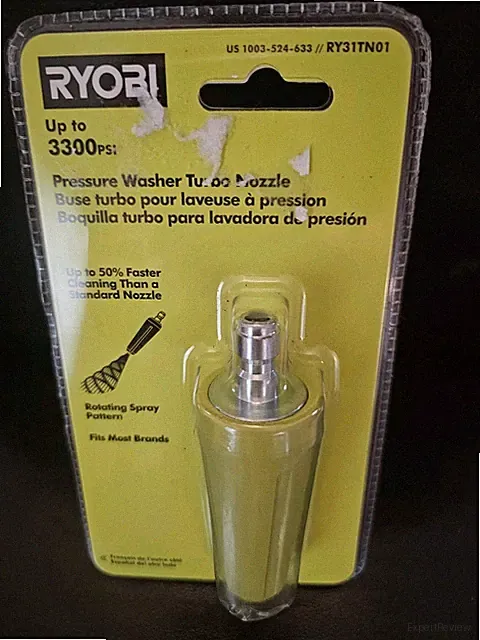 NIB RYOBI Pressure Washer TURBO Nozzle up to 3300 PSI RY31TN01 UNIVERSAL
