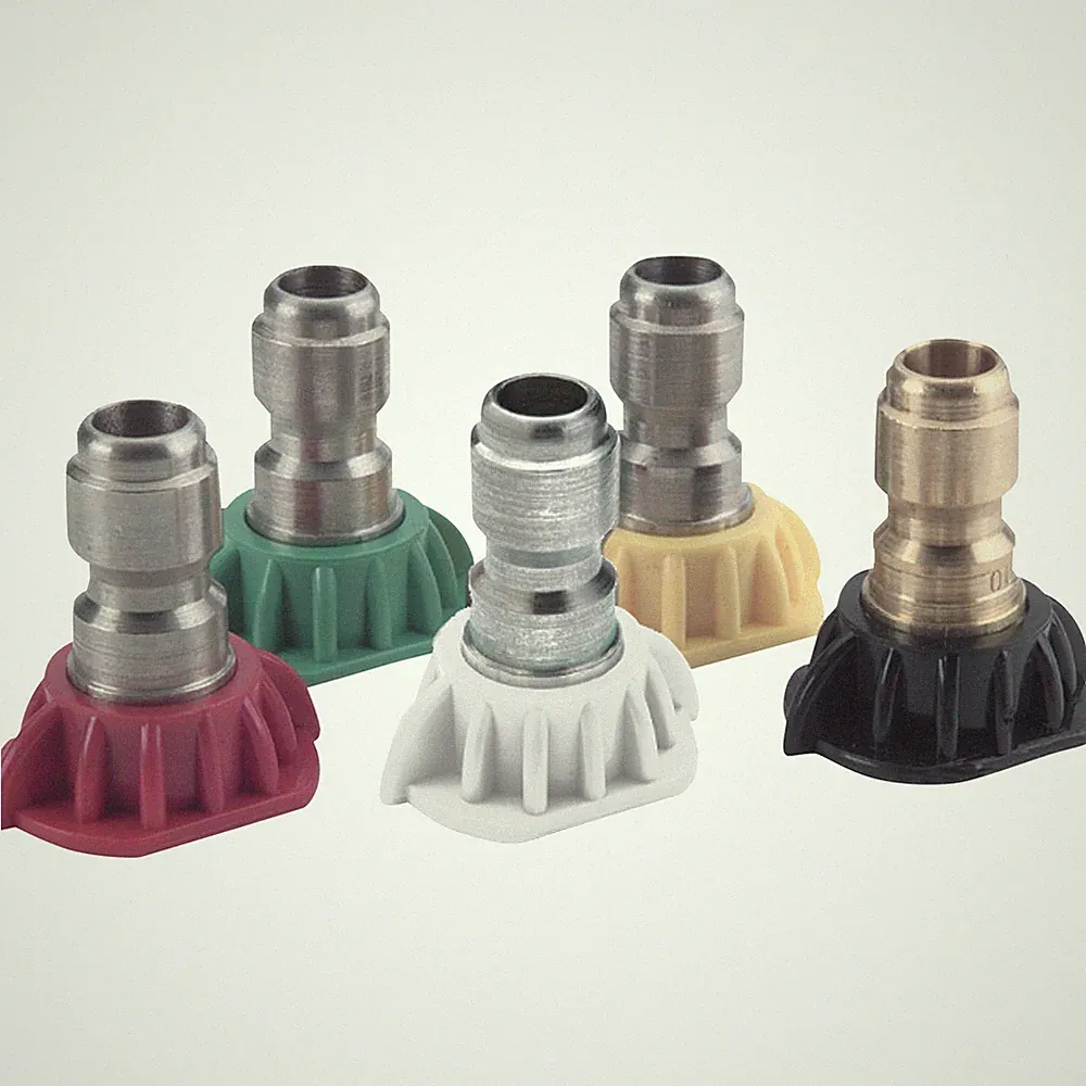 NorthStar 1/4in. Pressure Washer Quick-Couple Nozzle Set, 5-Pk., Size 4.0, SS