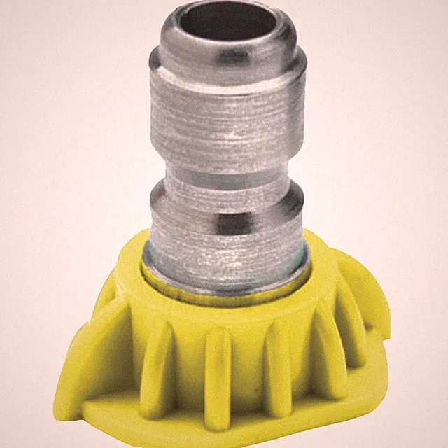 NorthStar 1/4in. Pressure Washer Quick-Couple Spray Nozzle, Size 3.0, 15°