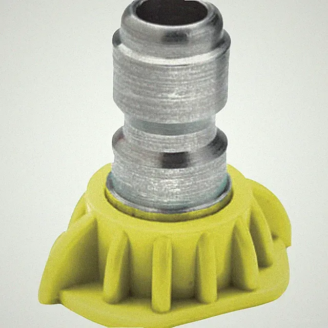 NorthStar 1/4in. Pressure Washer Quick-Couple Spray Nozzle, Size 4.0, 15°