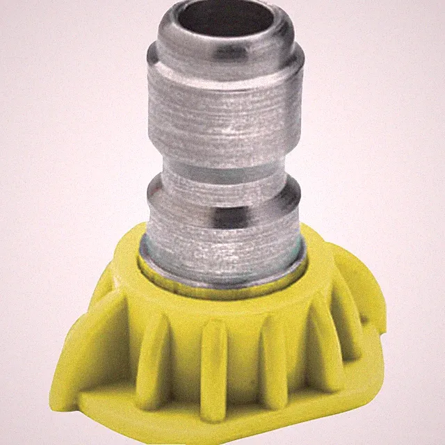 NorthStar 1/4in. Pressure Washer Quick-Couple Spray Nozzle, Size 4.5, 15°
