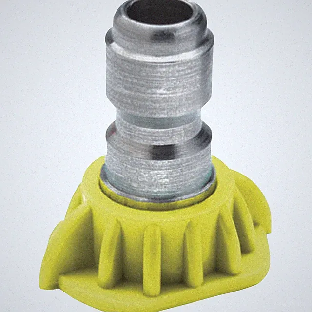 NorthStar 1/4in. Pressure Washer Quick-Couple Spray Nozzle, Size 5.5, 15°