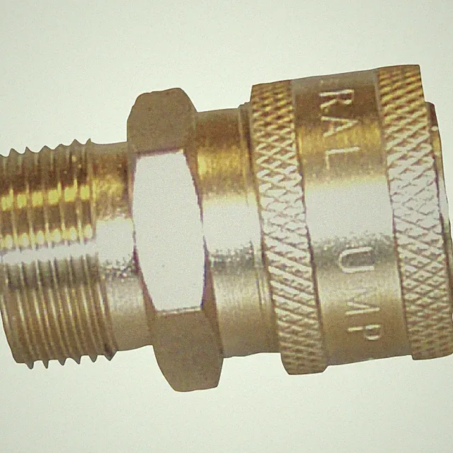 NorthStar Ball-Type Pressure Washer Quick Coupler, M22 x 3/8in., 4500 PSI, Brass