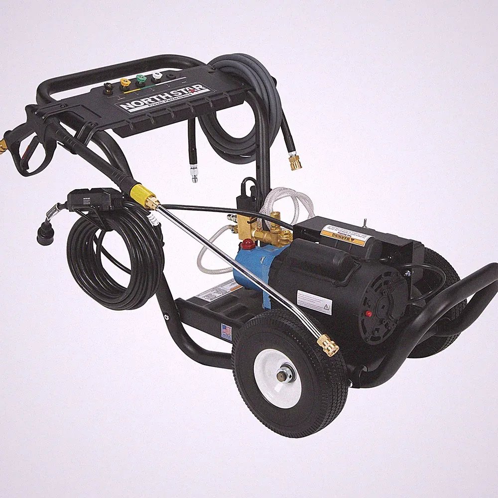 NorthStar Electric Cold Water Total Start/Stop Pressure Washer, 2000 PSI, 1.5