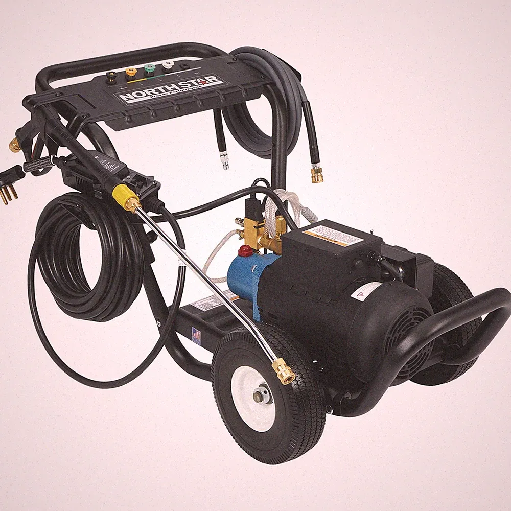 NorthStar Electric Cold Water Total Start/Stop Pressure Washer, 3000 PSI, 2.5