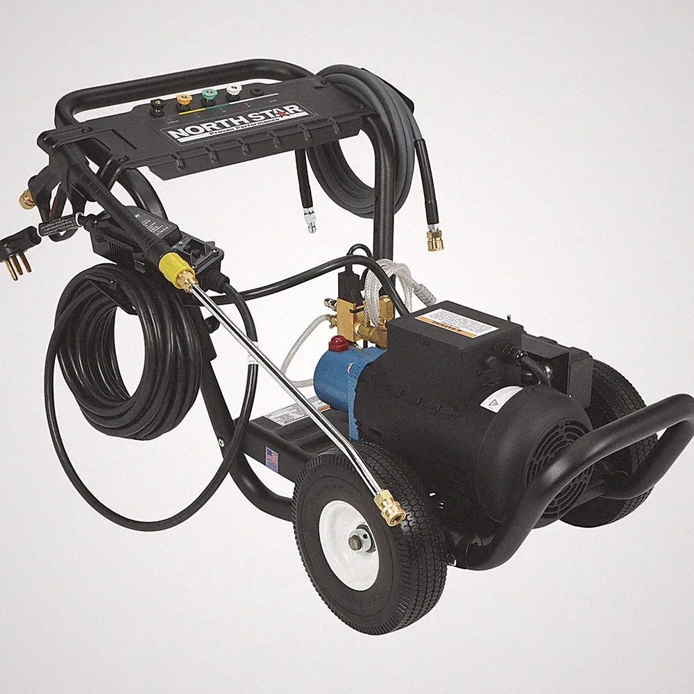 NorthStar Electric Cold Water Total Start/Stop Pressure Washer, 3000 PSI, 2.5