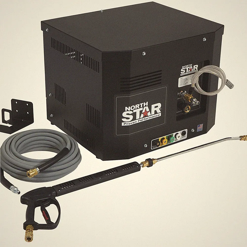 NorthStar Electric Cold Water Total Start/Stop Stationary Pressure Washer, 1500