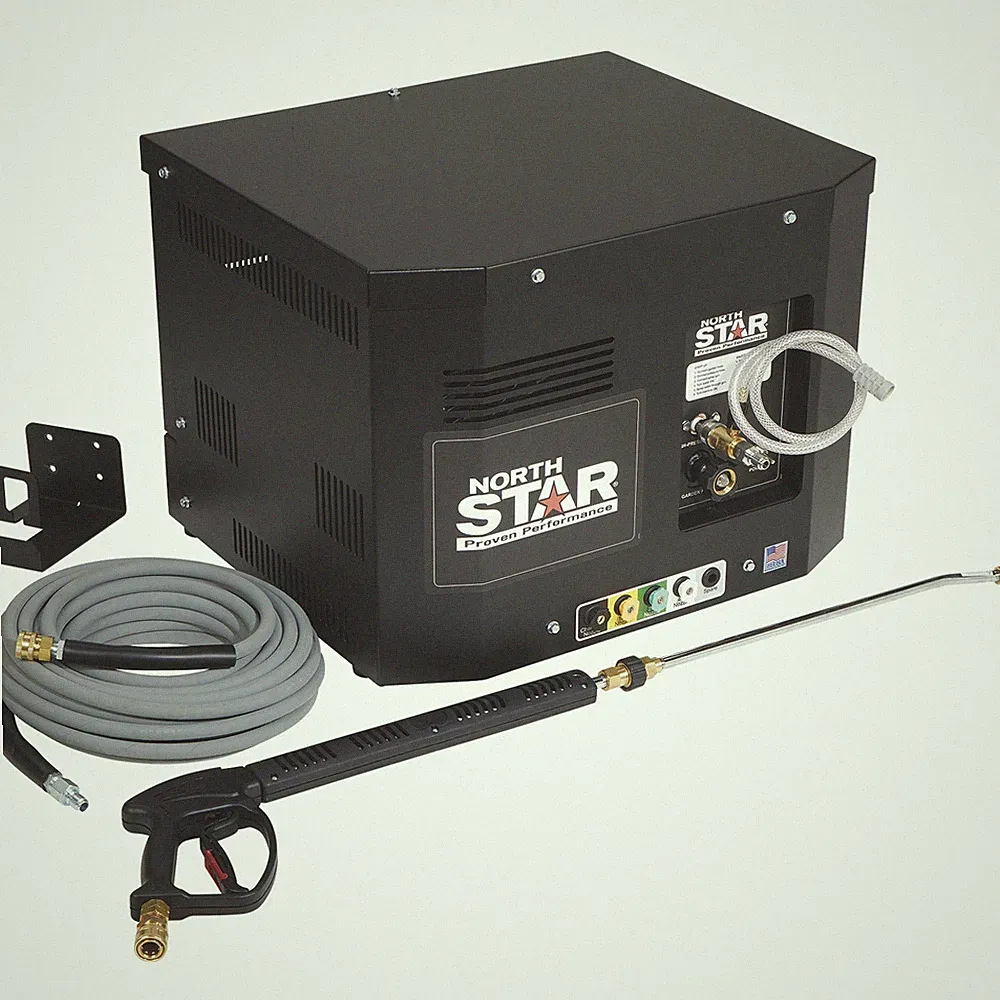 NorthStar Electric Cold Water Total Start/Stop Stationary Pressure Washer, 2500