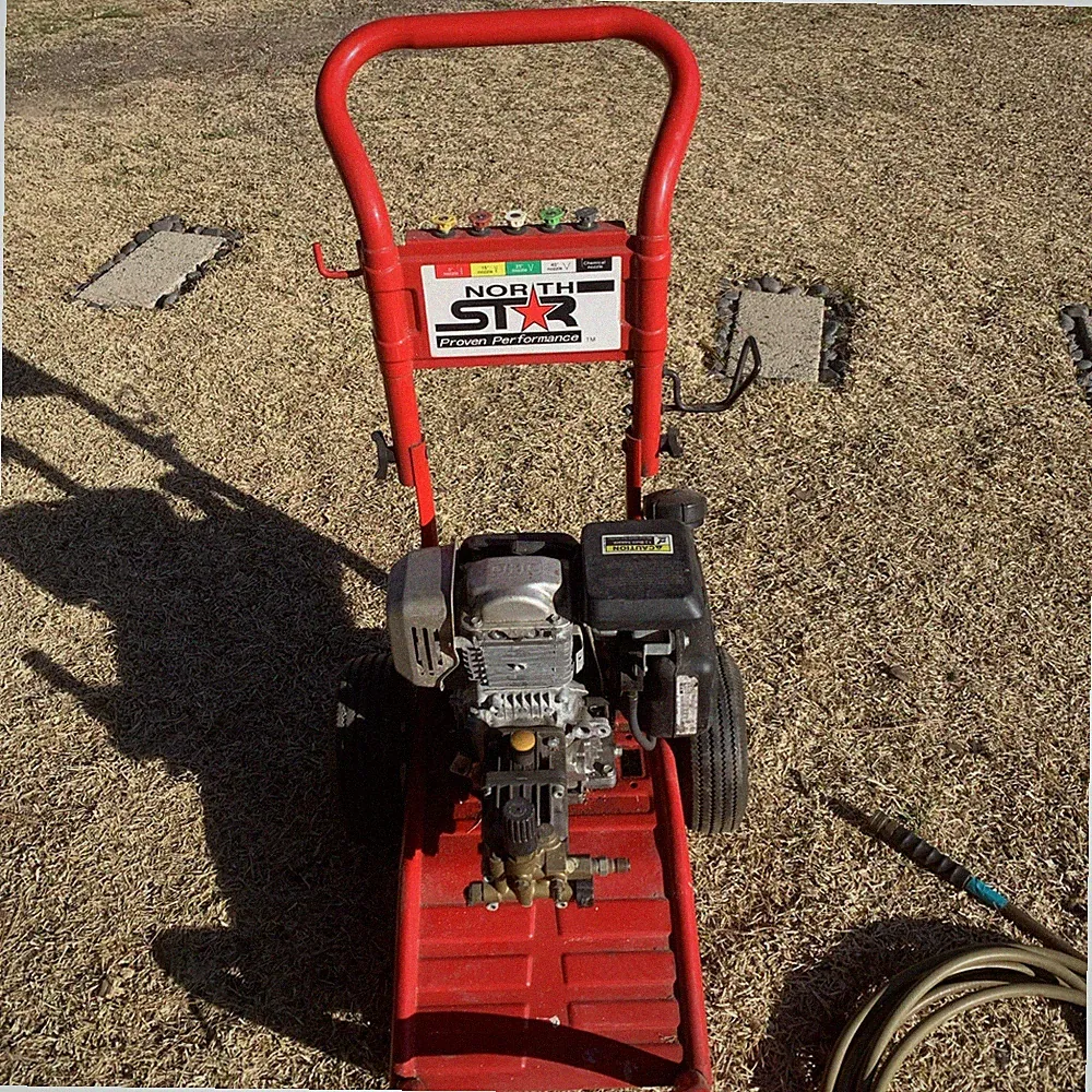 NorthStar Gas Cold Water Pressure Washer, 3000 PSI, and 2.5 GPM.
