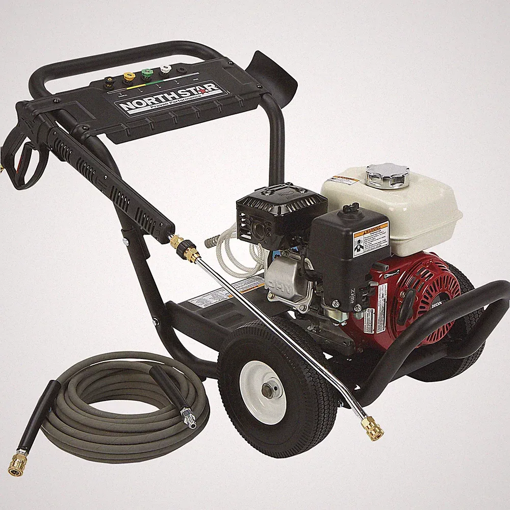 NorthStar Gas Cold Water Pressure Washer, Honda GX200 OHV Engine, 3300 PSI, 2.5