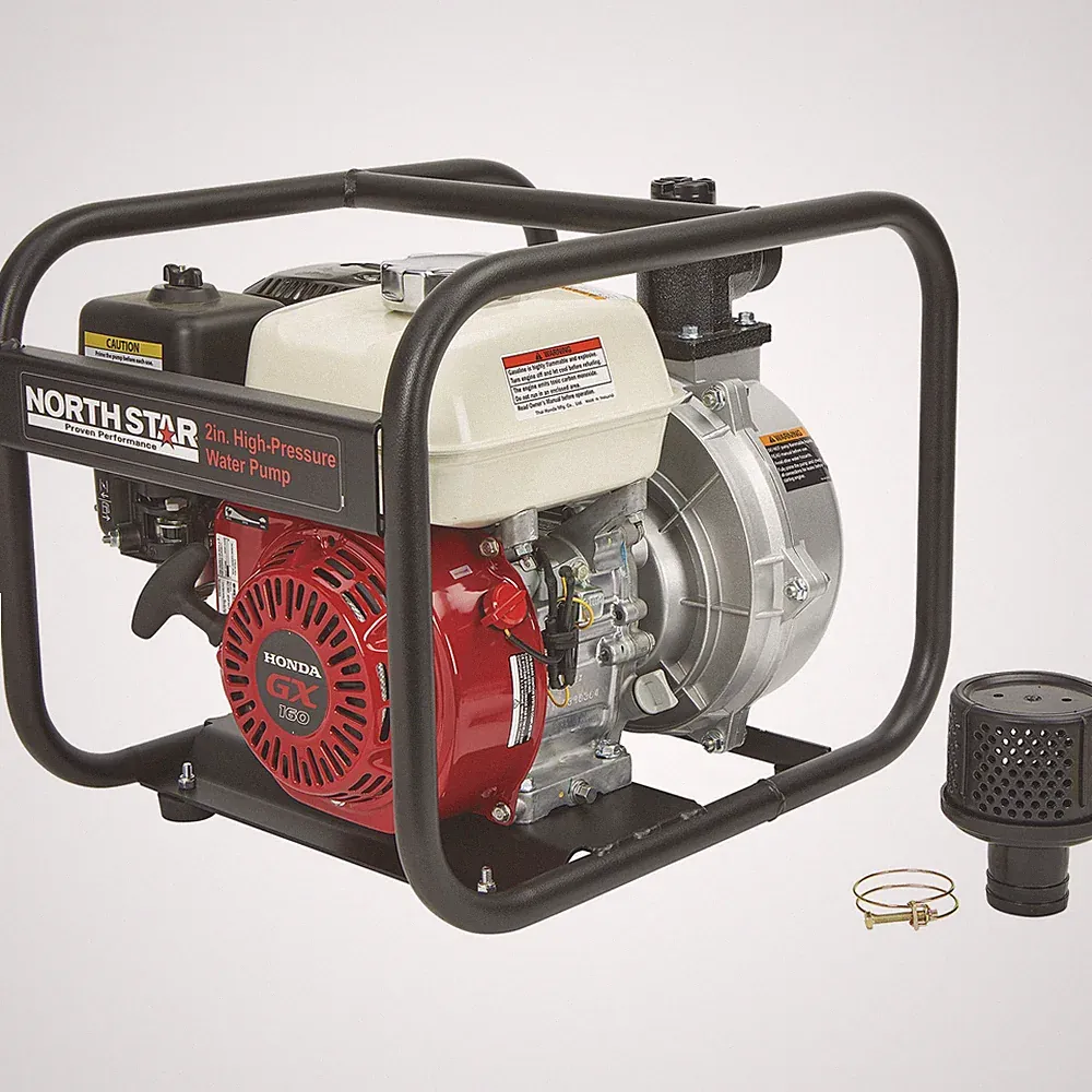 NorthStar High-Pressure Water Pump, 8120 GPH, 94 PSI, 2in. Ports, 163cc Honda