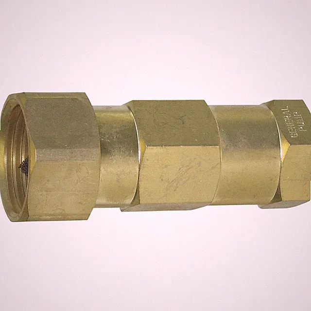 NorthStar In-Line Water Filter, 1/2in. NPT-F x 3/4in. GH, Brass