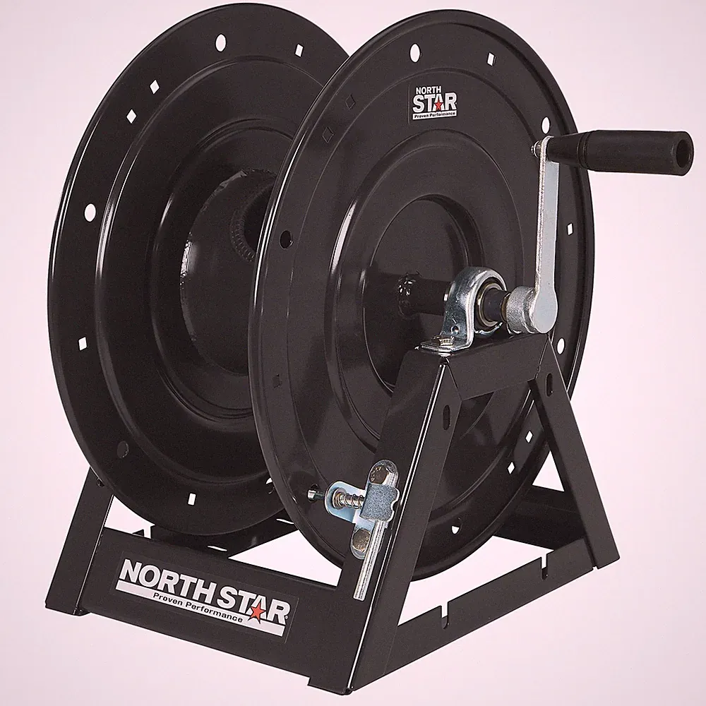 NorthStar Pressure Washer A-Frame Manual Hose Reel, Fits 150ft. of 3/8in. or
