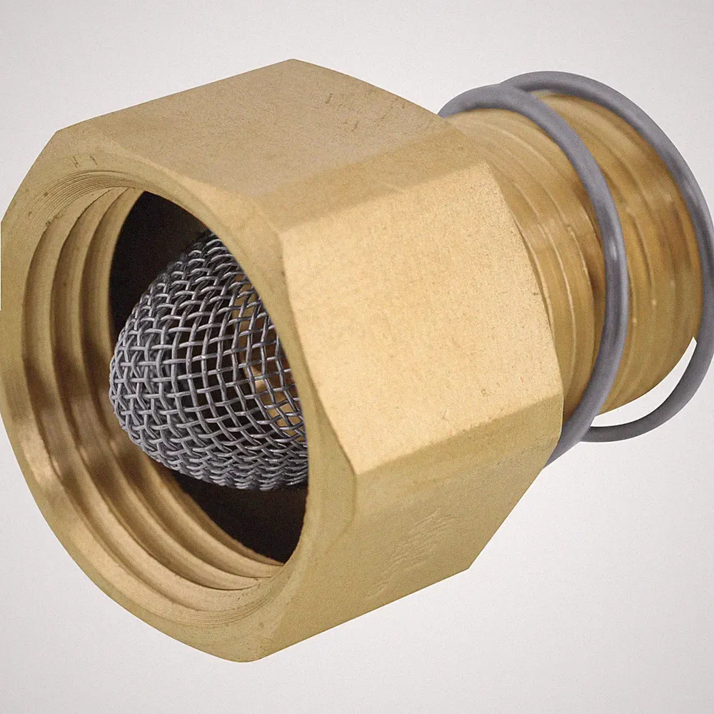 NorthStar Pressure Washer Garden Hose Adapter, 200 PSI, 1/2in. NPT-M, Brass