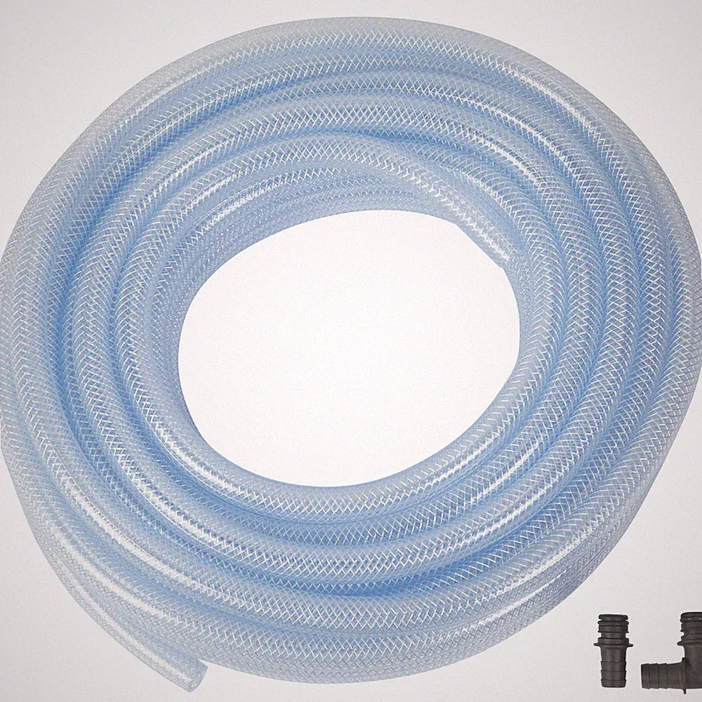 NorthStar Pressure Washer Hose, 75ft. x 5/8in., Includes Fittings Kit