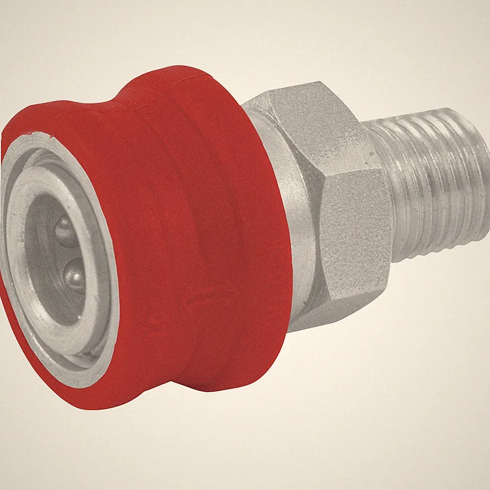 NorthStar Pressure Washer Insulated Quick-Connect Coupler, 1/4in. NPT-M, 5000