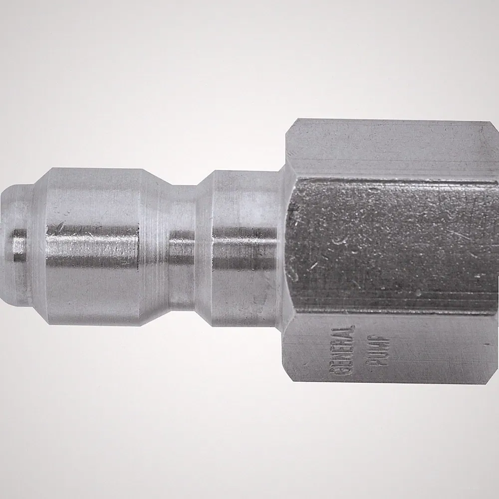NorthStar Pressure Washer Quick-Coupler Female Plug, 3/8in. Inlet, 5000 PSI