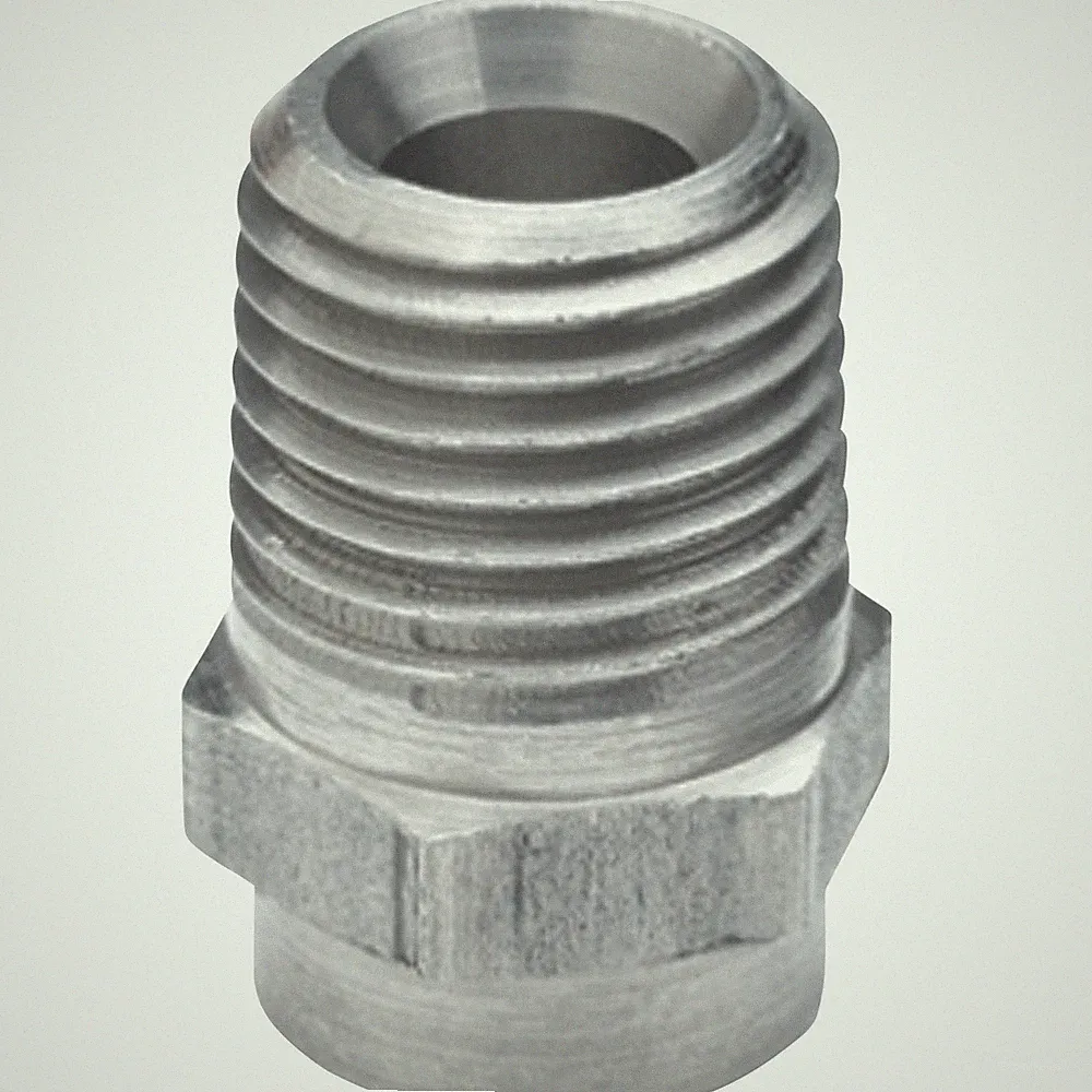 NorthStar Pressure Washer Spray Nozzle, 1/4in. NPT-M, Size 2.0, 0° Spray, SS