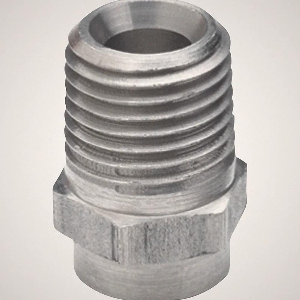 NorthStar Pressure Washer Spray Nozzle, 1/4in. NPT-M, Size 4.0, 15° Spray, SS