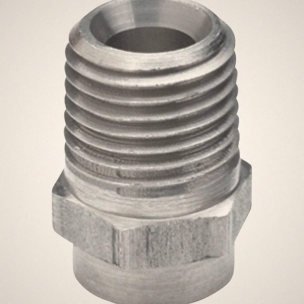 NorthStar Pressure Washer Spray Nozzle, 1/4in. NPT-M, Size 4.5, 40° Spray, SS