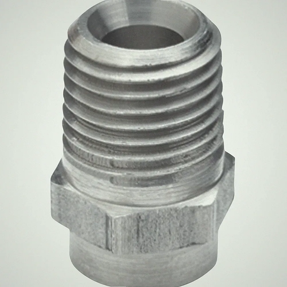 NorthStar Pressure Washer Spray Nozzle, 1/4in. NPT-M, Size 5.0, 0° Spray, SS