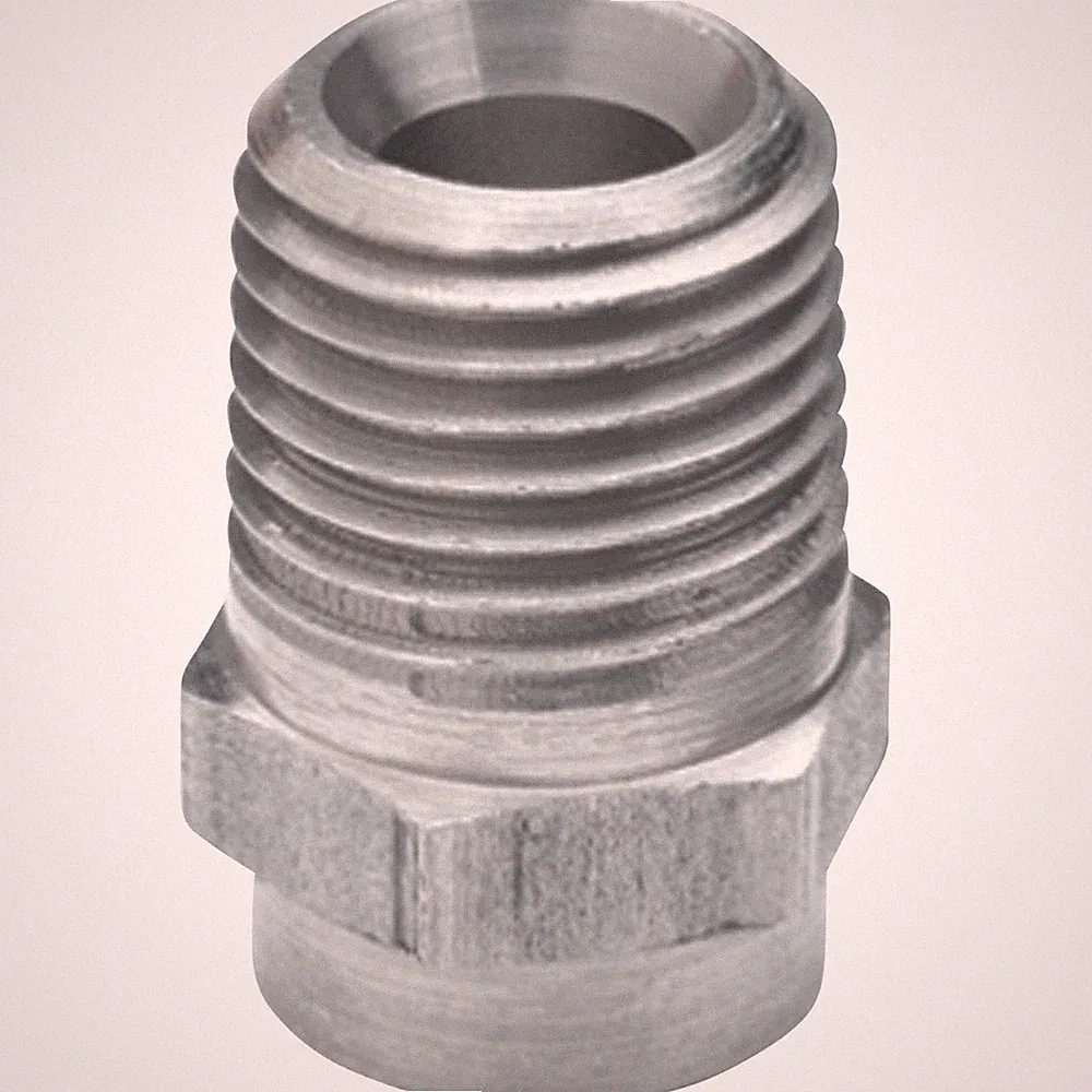 NorthStar Pressure Washer Spray Nozzle, 1/4in. NPT-M, Size 5.0, 40° Spray, SS