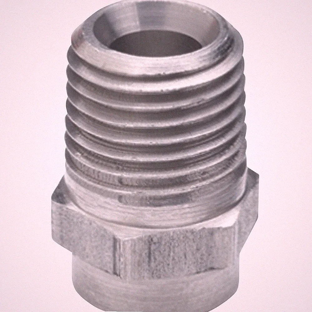 NorthStar Pressure Washer Spray Nozzle, 1/4in. NPT-M, Size 5.5, 40° Spray, SS