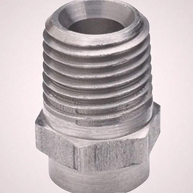 NorthStar Pressure Washer Spray Nozzle, 1/4in. NPT-M, Size 5.5, 40° Spray, SS