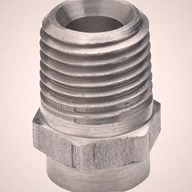 NorthStar Pressure Washer Spray Nozzle, 1/4in. NPT-M, Size 6.0, 40° Spray, SS
