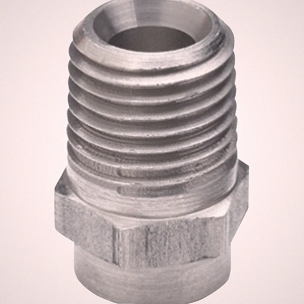 NorthStar Pressure Washer Spray Nozzle, 1/4in. NPT-M, Size 6.0, 40° Spray, SS