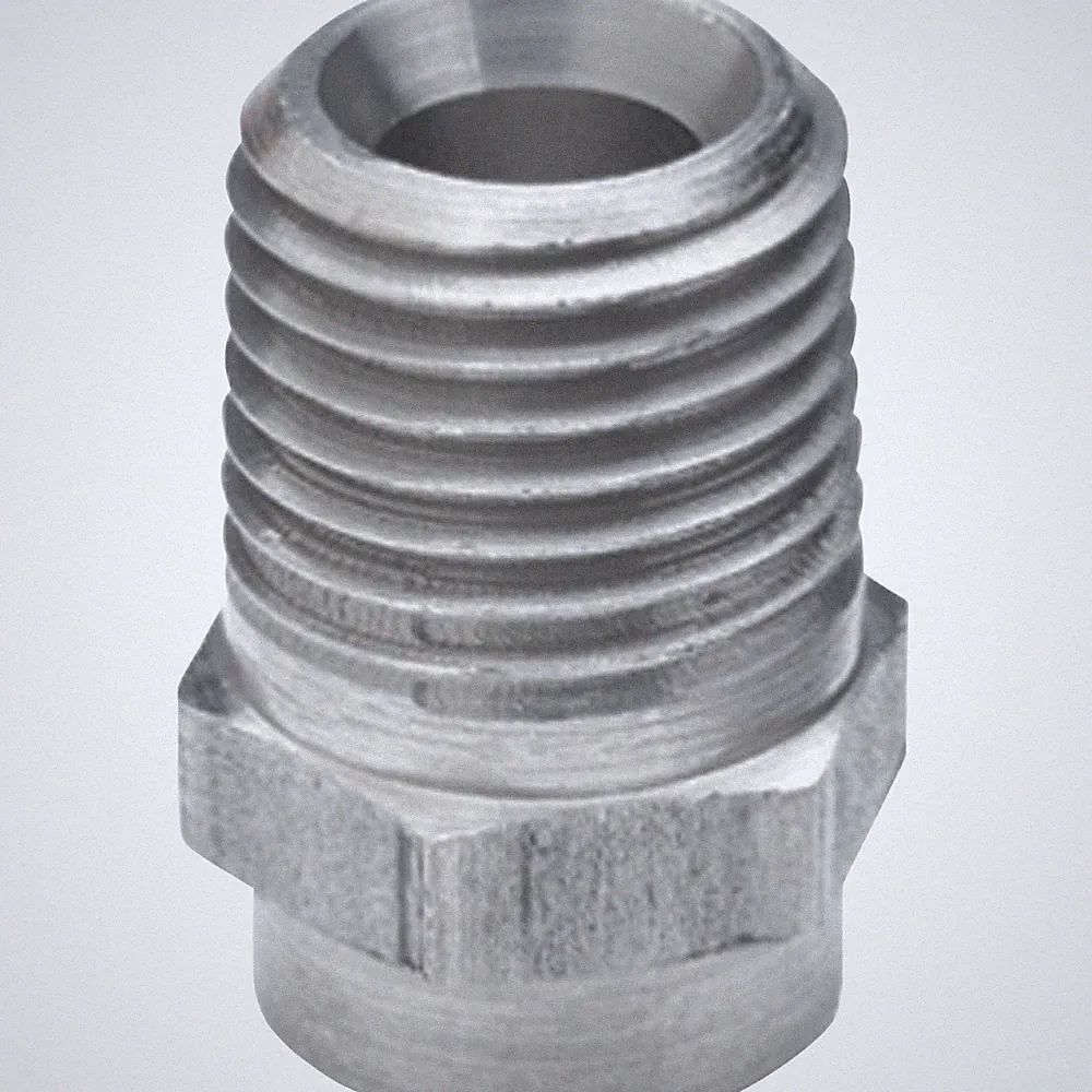 NorthStar Pressure Washer Spray Nozzle, 1/4in. NPT-M, Size 6.5, 40° Spray, SS